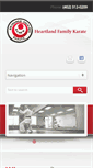Mobile Screenshot of heartlandkarate.com